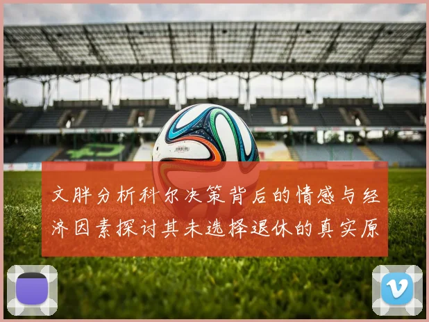 文胖分析科尔决策背后的情感与经济因素探讨其未选择退休的真实原因